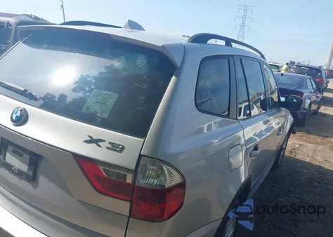 2010 BMW X3 xDrive30I z USA, uszkodzony, nr VIN WBXPC9C45AWJ37851